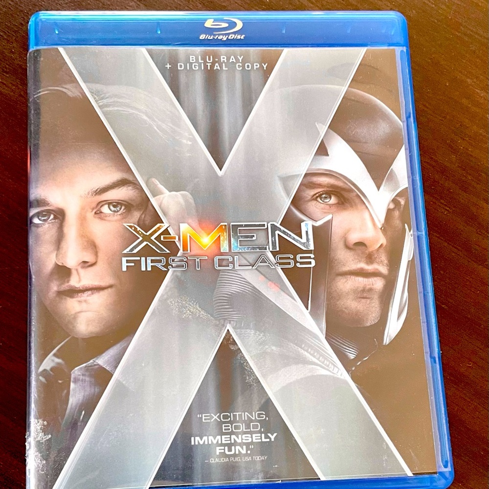 X-Men First Class Blu-ray and Digital Copy